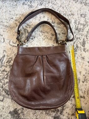 Vintage Roots brown genuine soft Leather Shoulder Bag